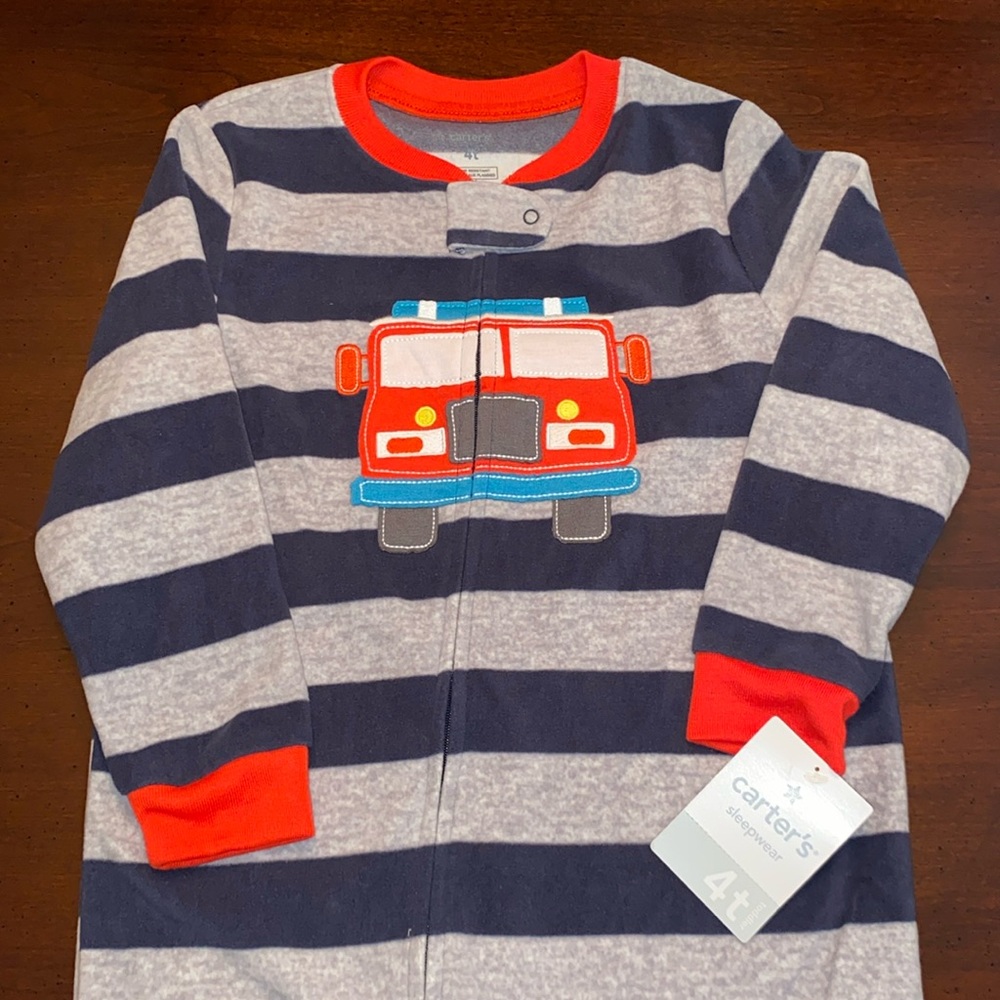 Carter’s fleece pajamas. New with tags!